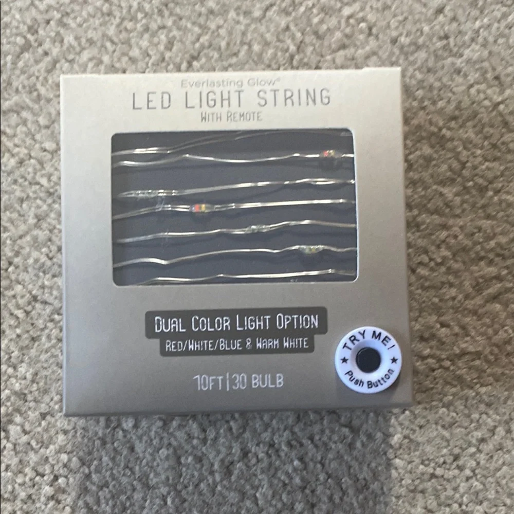 Everlasting Glow LED Light String with Remote